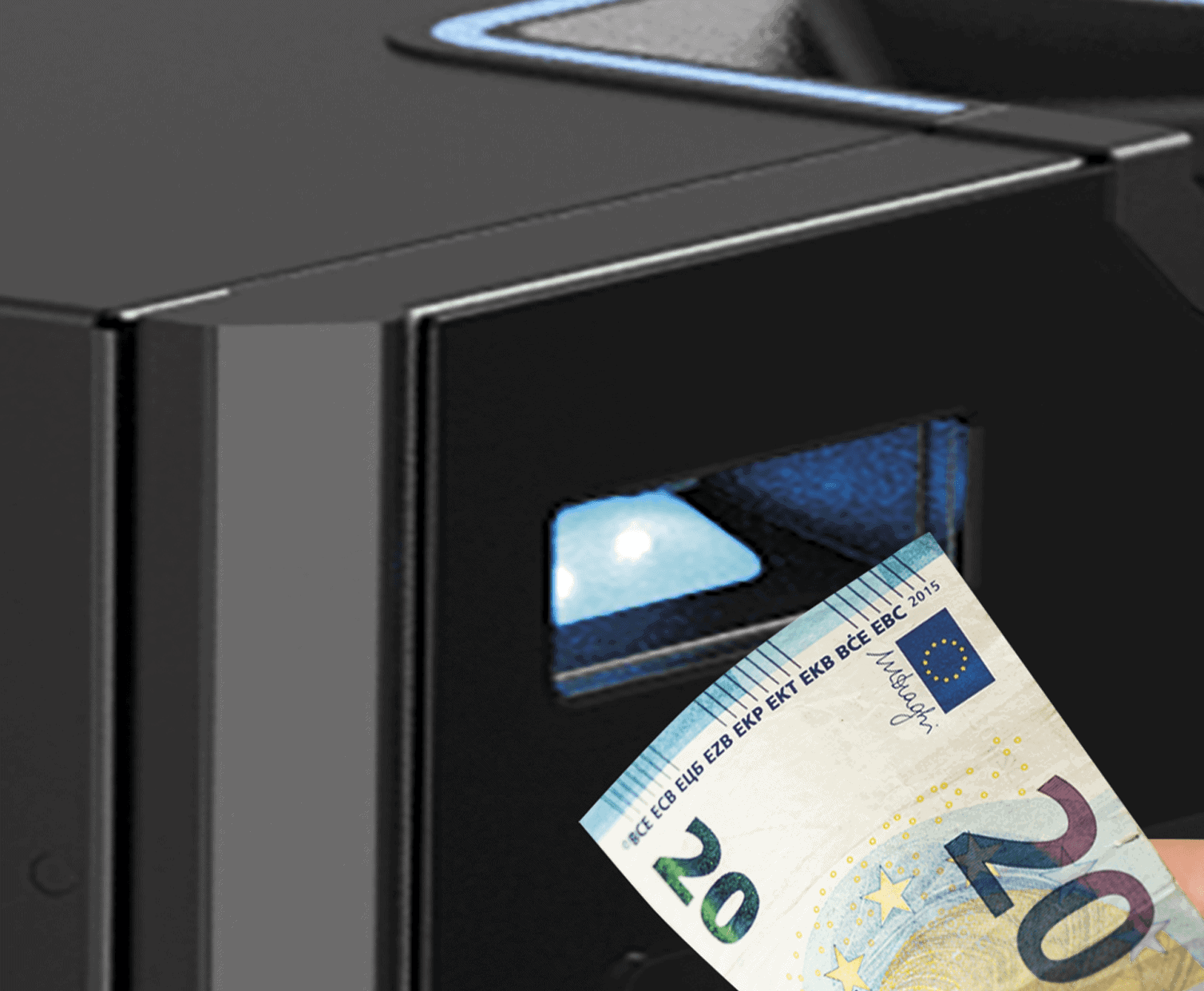 Imagen detalle entrada de billetes en AT-CASH evo