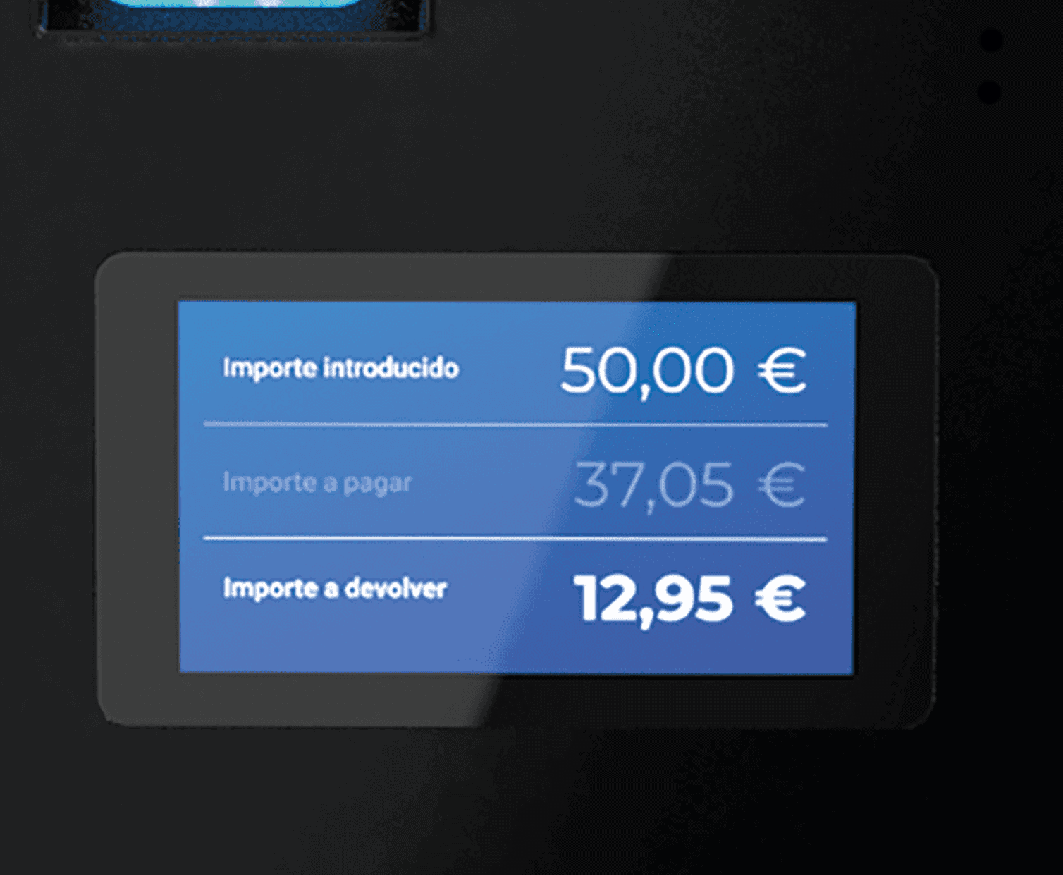 Imagen de detalle del cajón de efectivo AT-CASH