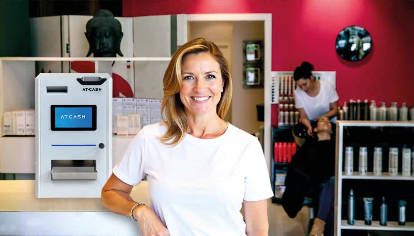 AT-CASH in a beauty salon